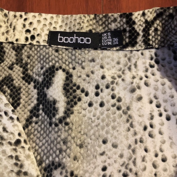 Boohoo snake print top - Picture 4 of 4